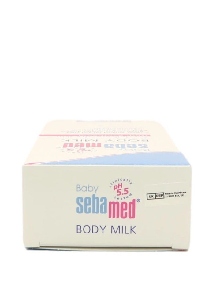Sebamed Pack Of 2 Sebamed Baby Body Milk With Panthenol 200 ML - Image 3