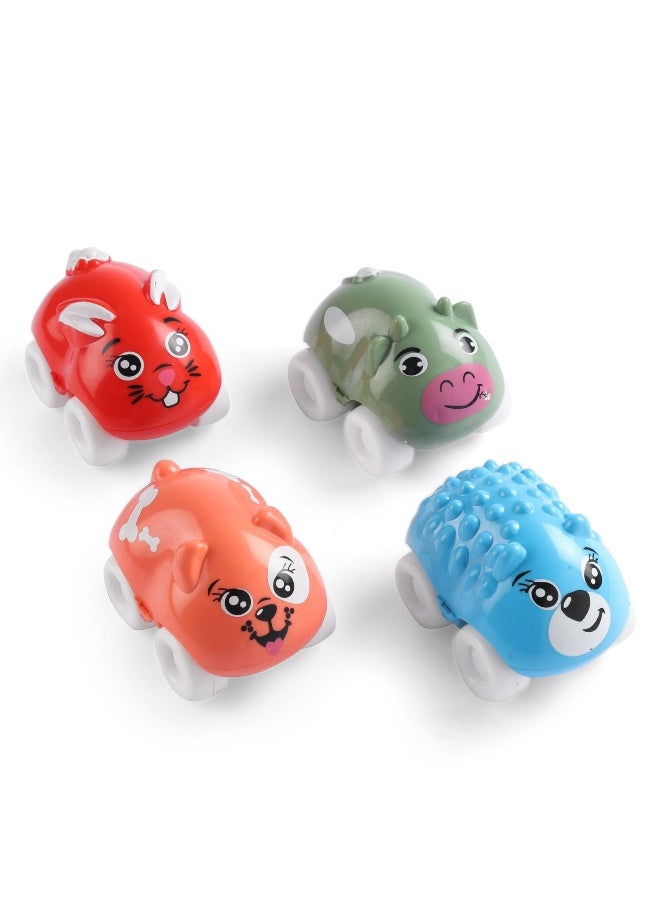 PlayNation Play Nation Colorful 4 in 1 Magnetic Animal Toy Train for Kids, Engaging Design, Magnetic Connection, Improves Motor Skills, 3 Years+, 7 x 5 x 5 cm - Multicolor - Image 4