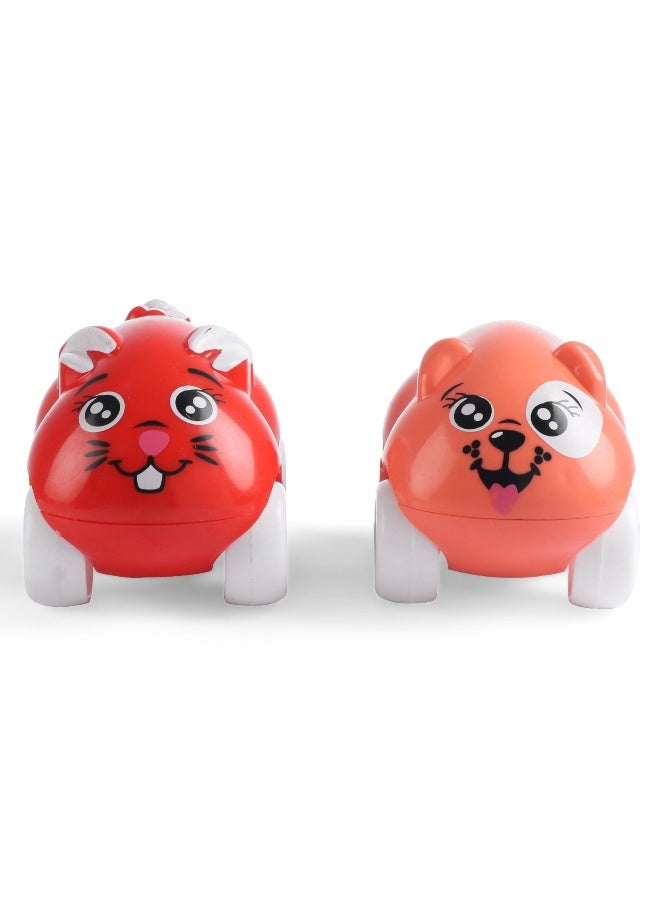 PlayNation Play Nation Colorful 4 in 1 Magnetic Animal Toy Train for Kids, Engaging Design, Magnetic Connection, Improves Motor Skills, 3 Years+, 7 x 5 x 5 cm - Multicolor - Image 5
