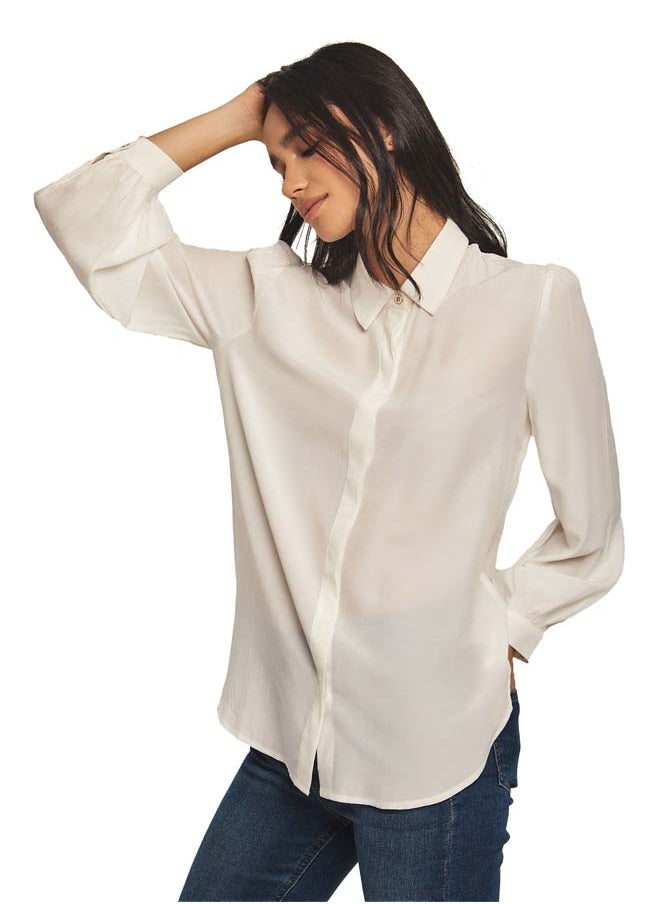Dare - Fancy Georgette Long Sleeve Blouse - Image 1
