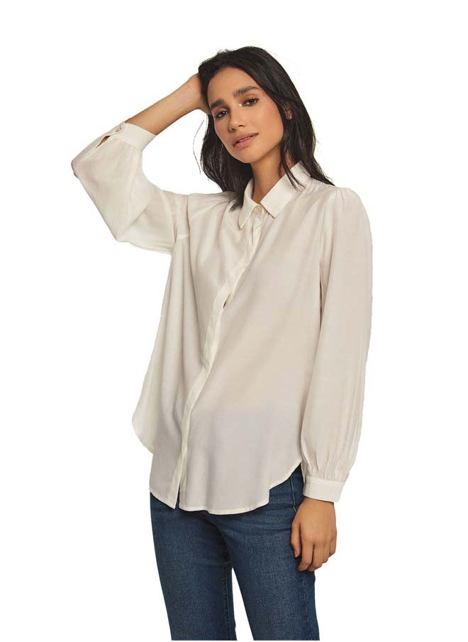 Dare - Fancy Georgette Long Sleeve Blouse - Image 1
