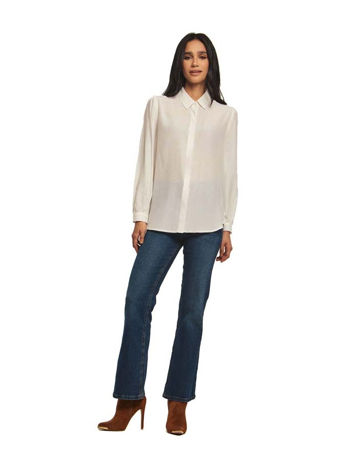 Dare - Fancy Georgette Long Sleeve Blouse - Image 1