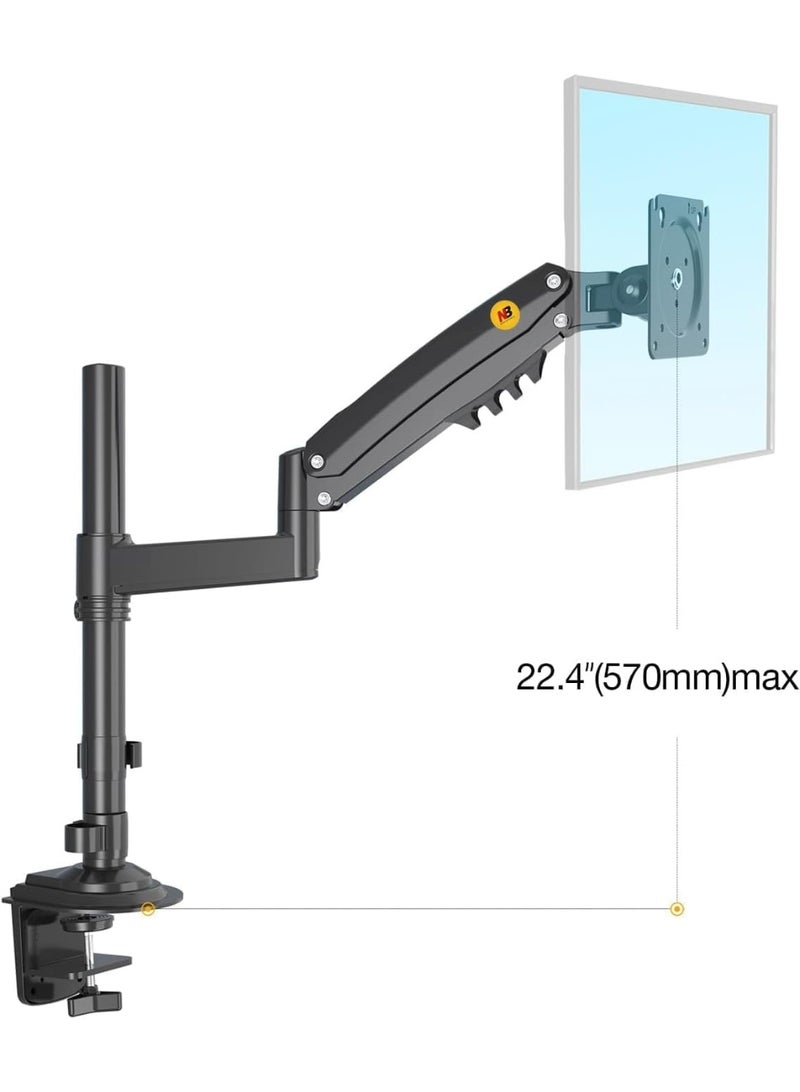 NB North Bayou Nb H100 Professional 17-30 inch Monitor Mount with Shock Absorber and Ergoflex Lift - Image 3
