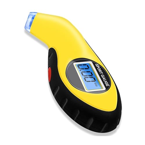 Sulfar Precision Digital Tire Pressure Gauge | Reliable 150 PSI Measurement, Backlit LCD | Essential Tool for Auto Maintenance for Cars, Trucks, SUVs, Motorcycles, and Bicycles - Image 1