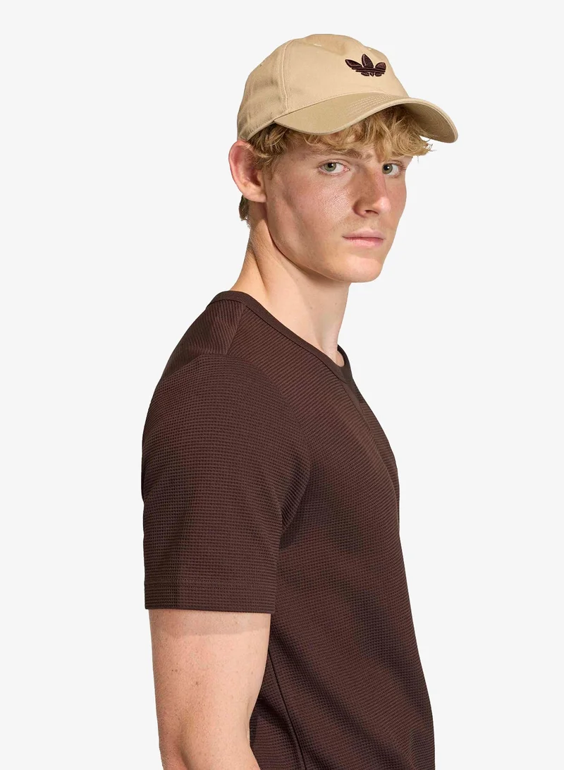 Adidas Originals AUCO Trefoil Essentials Waffle T-Shirt for Men | Best Price UAE