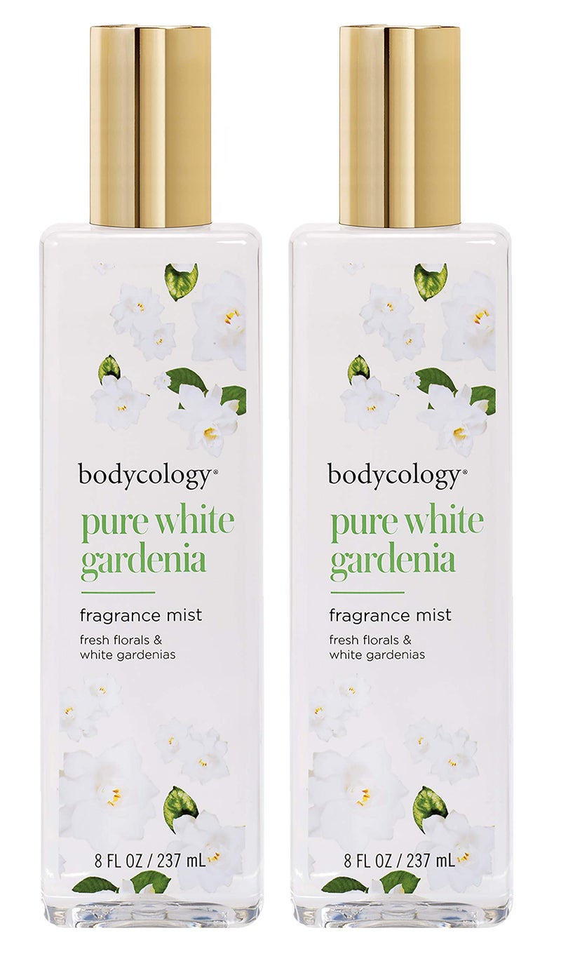 Bodycology Pure White Gardenia 8 fl.oz. Fragrance Mist Spray For Women (Pack of 2) Bodycology