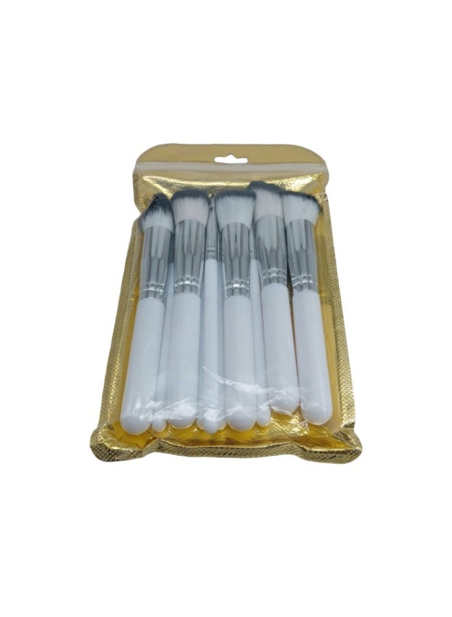 general Professional Makeup Brush Set - 10 Pieces for Face & Eyes - Image 2