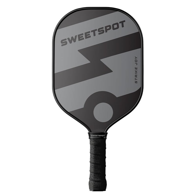 SweetSpot Baseball SweetSpot Strike Joy Pickleball Paddle USAPA Approved Lightweight Pickle Ball Racket Black and Grey - Image 2
