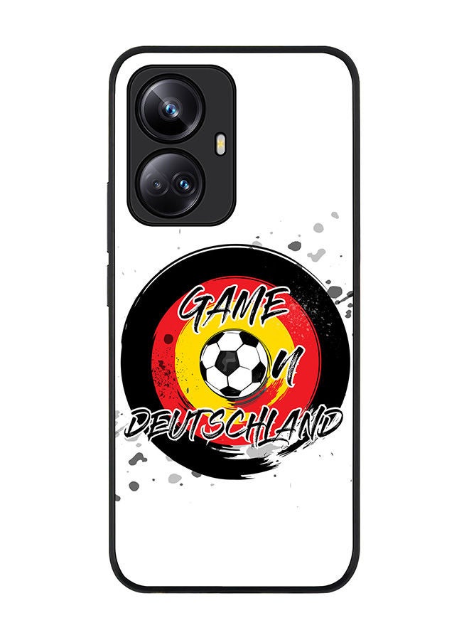 Stylizedd Rugged Black edge case for Realme 10 Pro Plus 5G Slim fit Soft Case Flexible Rubber Edges Anti Drop TPU Gel Thin Cover -  Game on Germany  - Image 1