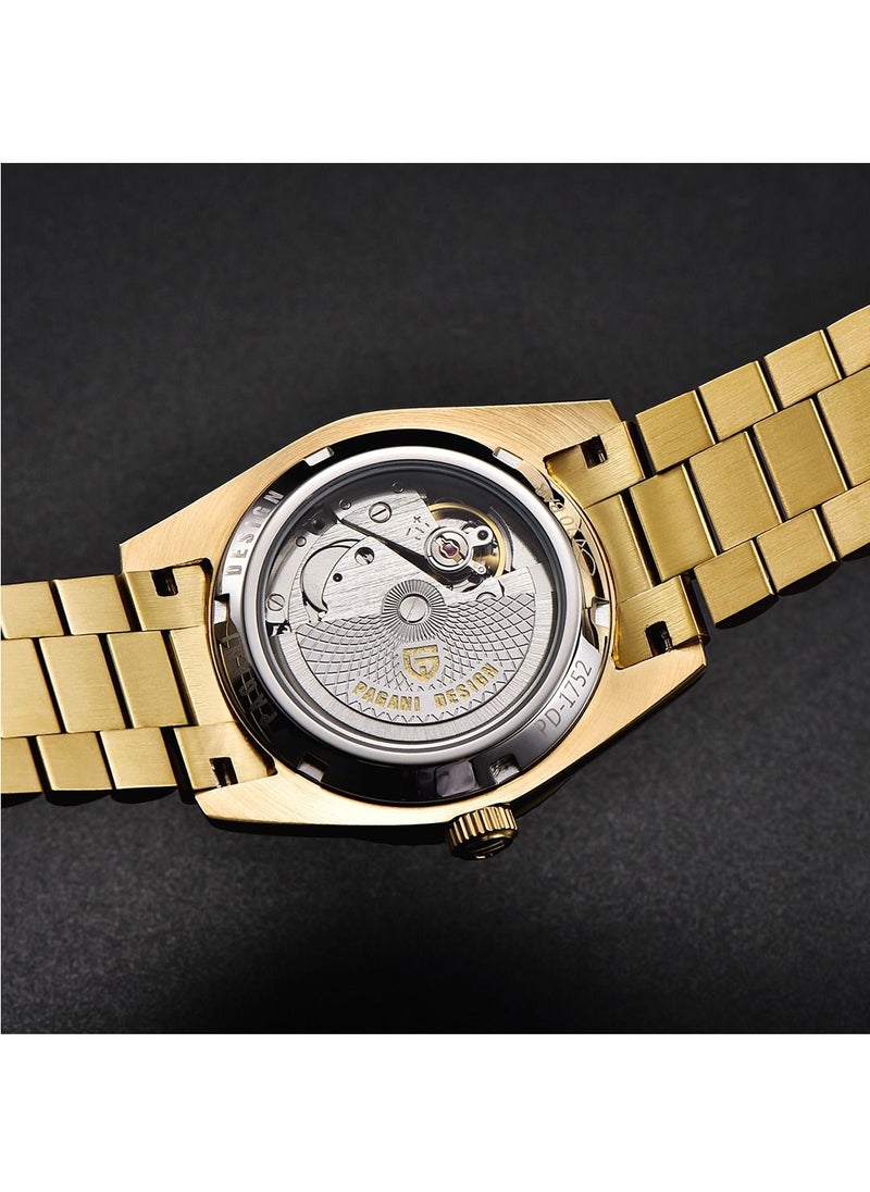 PAGANI DESIGN - Men’s Luxury Automatic Watches,Stainless Steel Sapphire Glass 100M Waterproof Mechanical Wristwatch ST16 Japanese Movement Business Watch Gift for Men - Image 1