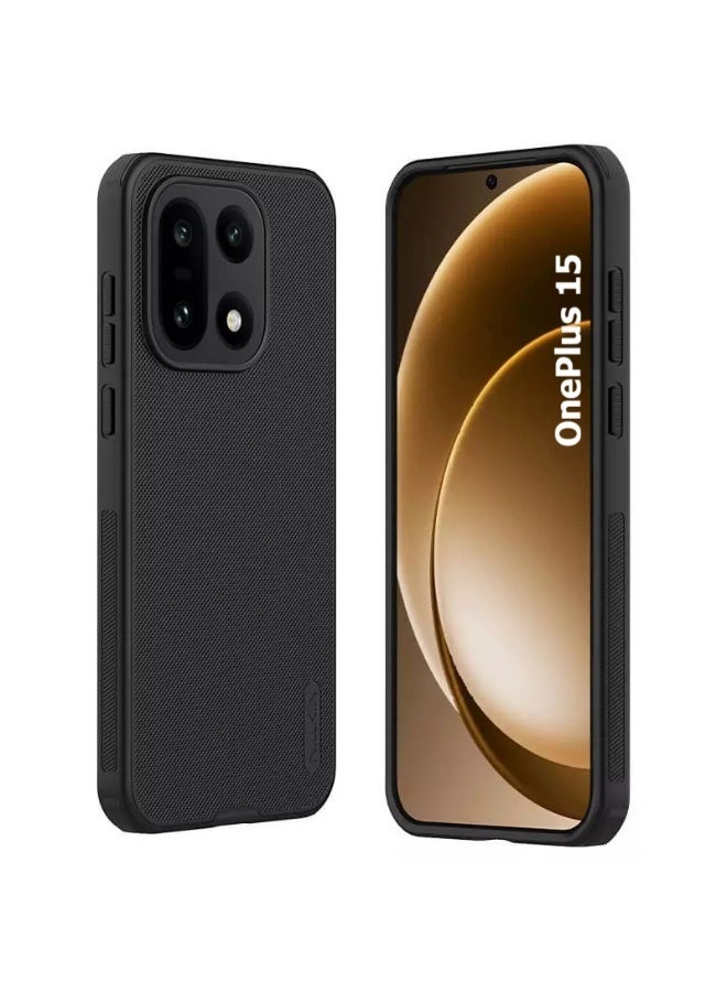 Nillkin Click to see full view Case for OnePlus 15 5G Nillkin Super Frosted Sheild Pro Cover Hard Scratch Resistant PC Back Shockproof TPU Bumper all Round Protection Ant fingerprint Case for OnePlus 15 5G - Image 1