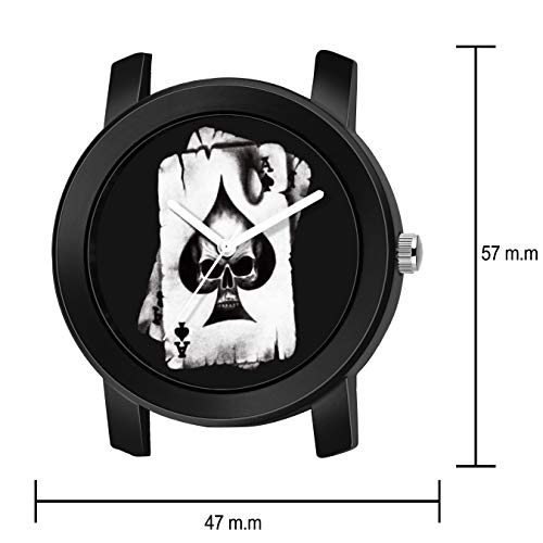 SWADESI STUFF Analogue Black Dial Metal Strap Watch for Men and Boy - Image 4