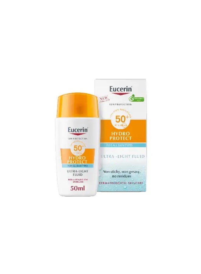Eucerin Hydro Protect Sun Protector Ultra Light Fluid 50 ml - Image 3