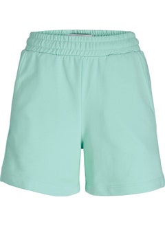 JJXX Normal Waist Normal Turquoise Women's Shorts 12231608  - Image 4