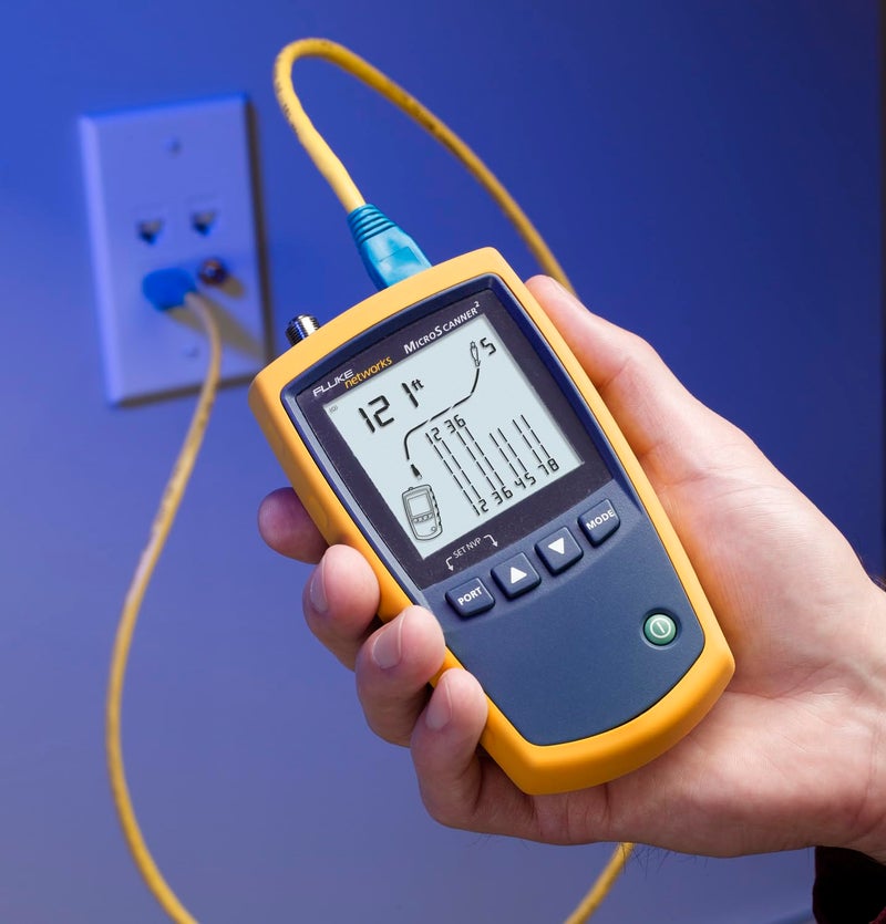 Fluke Networks Fluke MS2-100 MicroScanner Cable Verifier - Image 5