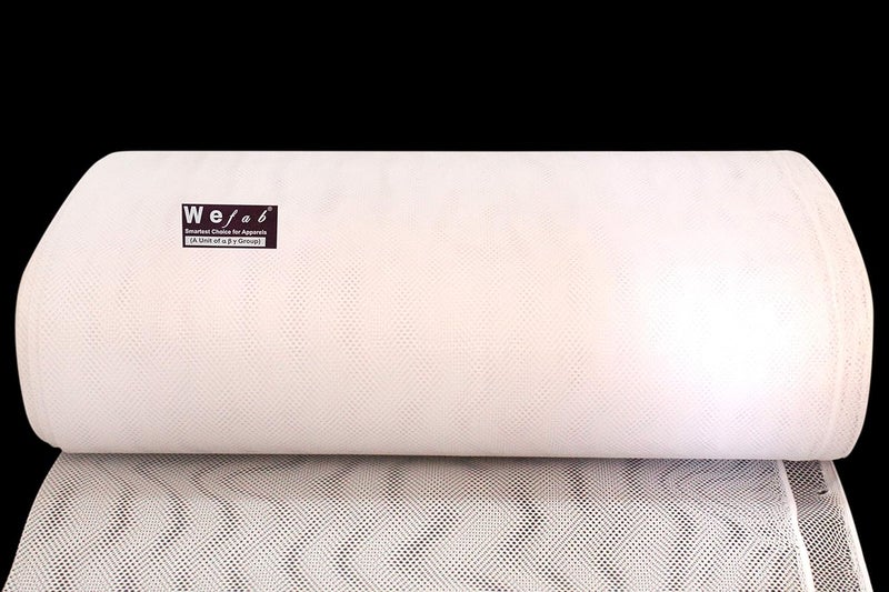 Wefab Womens Polyester Cancan Net Fabric Width 42 Inches 10 Meter Pack