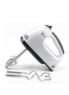 Generic 7-Speed Electric Hand Mixer Stainless Steel Whisk Mini Handheld Mixer Egg Cream Food Beater  - Image 1