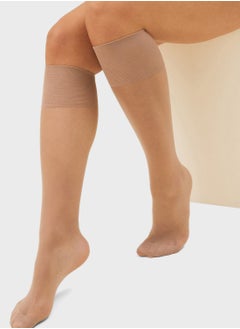 4 Pack Mesh Detail Socks