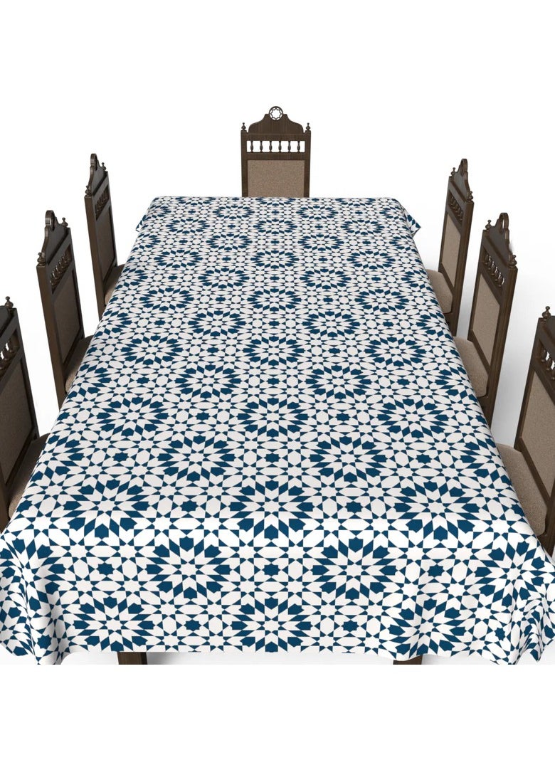 ماركة غير محددة مفرش طاولة توباز مقاوم للماء 140 سم*140 سم  - Image 1