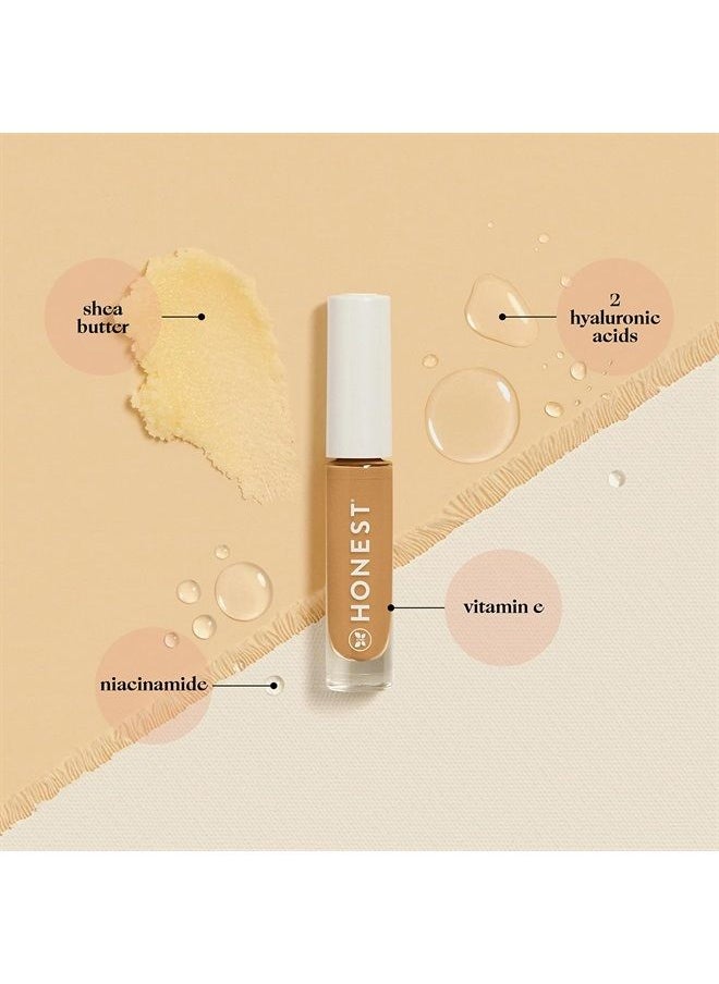 Honest Beauty - Fresh Flex Concealer with Niacinamide + Vitamin E + Hyaluronic Acid | Vegan + Cruelty free | Almond, 0.17 fl oz - Image 1