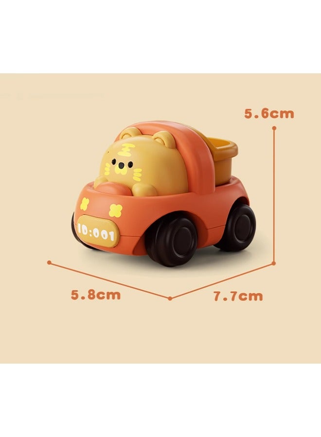 ألعاب شاحنة النمر الصغير للأولاد والبنات ، سيارات الاحتكاك ، سيارات الألعاب التعليمية ، سيارات ألعاب دفع الاحتكاك ، لوازم حفلات عيد الميلاد هدايا الأطفال الصغار ، هدايا عيد ميلاد 1st للأولاد ، ألعاب عربة الأطفال للأطفال من سن 1-3 سنوات - Image 2