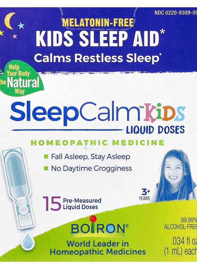 Kids SleepCalm Liquid Doses 3+ Years Melatonin-Free 15 Pre-Measured Liquid Doses 0.034 fl oz (1 ml) Each - pzsku/ZD8E8E1A81672B94793A7Z/45/_/1729515258/5dcb8e12-f6ba-448f-8841-3c392fcda2db