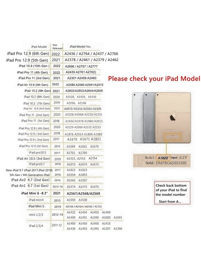 زكول جراب Zcooooool لجهاز iPad Mini 1/2 / 3/4 / 5 مقاس 7.9 بوصة / غطاء ناعم بزوايا معززة لجهاز iPad Mini/Mini 2 / Mini 3 / Mini 4 / Mini 5 - Image 2