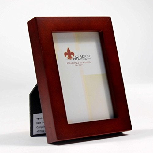 Lawrence Frames Walnut Wood Picture Frame, Gallery Collection, Light Walnut, 2.5x3.5 - Image 2