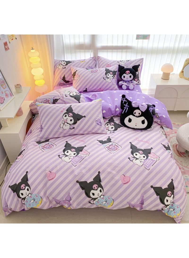 4 قطعة كورومي القطن مجموعة الراحة ورقة مجموعة هدية عيد ميلاد الطفل هدية 200x230cm - Image 1