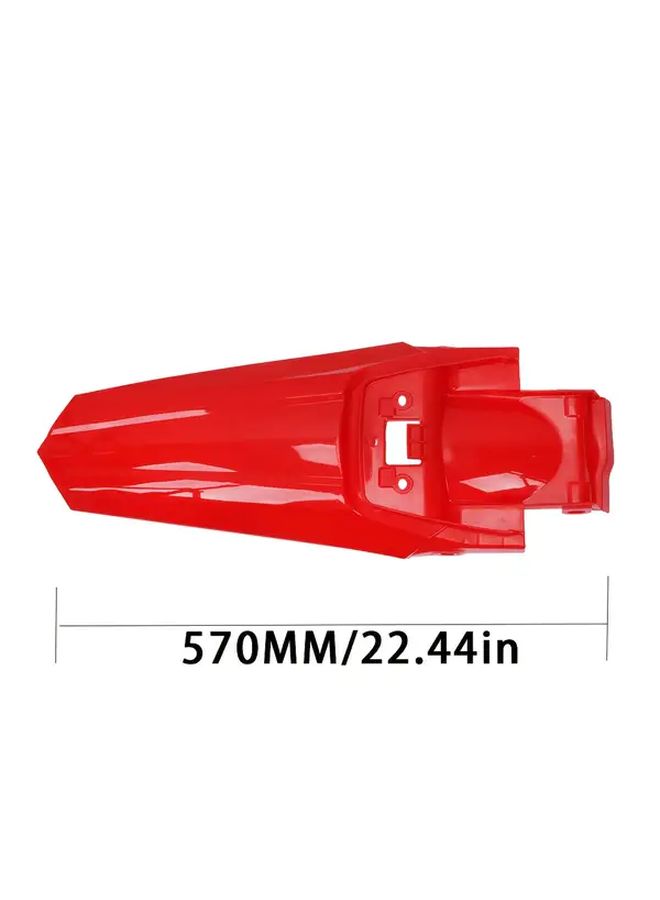 Red Dirt Bike Rear Fender Panel Cover Seat Fender for CRF230F Motorcycle - Image 2