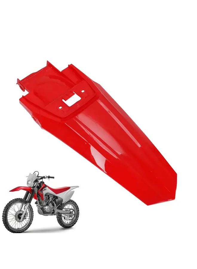 Red Dirt Bike Rear Fender Panel Cover Seat Fender for CRF230F Motorcycle - Image 1
