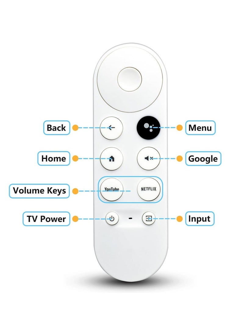 Raxoom Chromecast Googel TV Bluetooth Voice Remote for Google TV  - Image 2