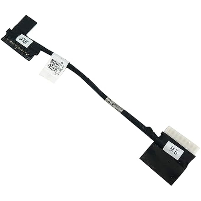 DELL GINTAI BATTERY POWER CABLE WIRE CONNECTOR LINE REPLACEMENT FOR DELL CHROMEBOOK 3110 2 IN 1 HDA10 07T73H DC02003YC00 - Image 1
