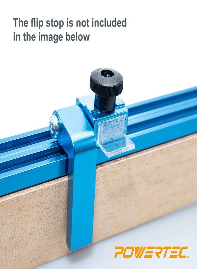 POWERTEC 71131V Double T-Track Fence Cap Kit, Right to Left Adhesive Tape Measure and Plastic Insert, 1 Set - Image 2