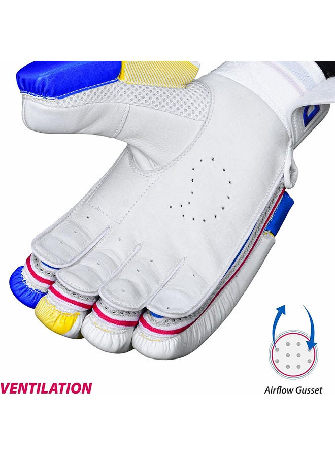 DSC Intense Rage Cricket Batting Gloves | Size: Mens | For Right-Hand Batsman | Ergonomic | Impact-Absorbing | All-Weather - Image 5