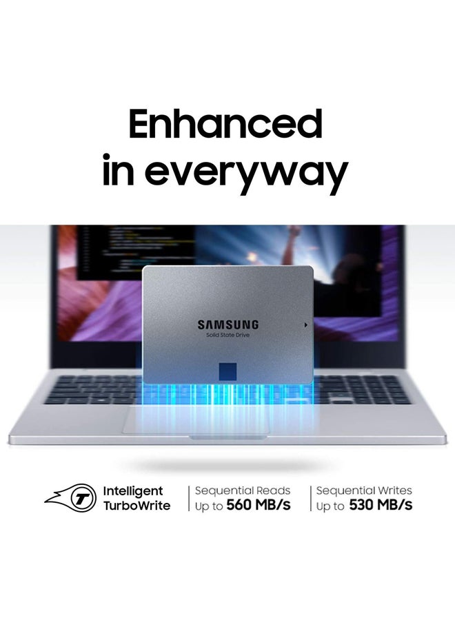 Samsung 870 QVO 2 TB SATA 2.5 Inch Internal Solid State Drive (SSD) (MZ-77Q2T0BW) - Image 5