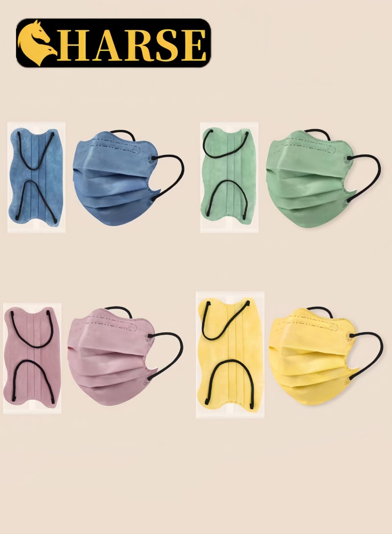 لغة طقم 40 قطعة من الكمامات، قماش واقي من الغبار وأشعة الشمس - Image 1