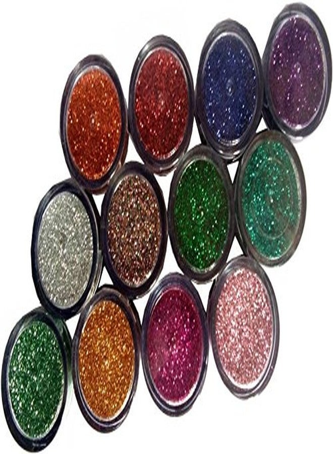 Glamyou Apple Shimmer Dust Eye Shadow and Blush Glitter Vitamin (Multicolour) - Image 2