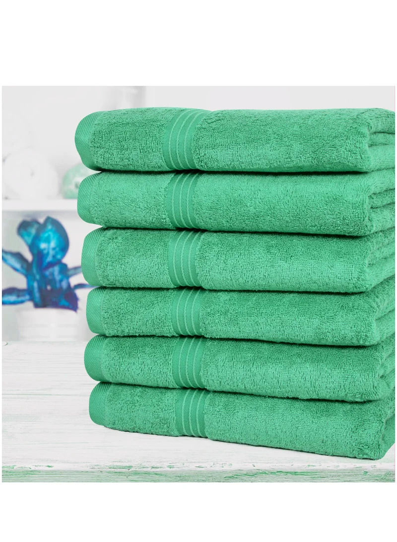 Bliss Casa Bliss Casa - Large Hand Towels (6 Pack, 50 x 100 cm) - 100% Combed Cotton - Premium Quality, Ultra Soft and Highly Absorbent, Hotel & Spa Quality Hand Towels