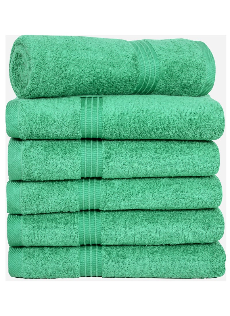 Bliss Casa Bliss Casa - Large Hand Towels (6 Pack, 50 x 100 cm) - 100% Combed Cotton - Premium Quality, Ultra Soft and Highly Absorbent, Hotel & Spa Quality Hand Towels  - Image 1