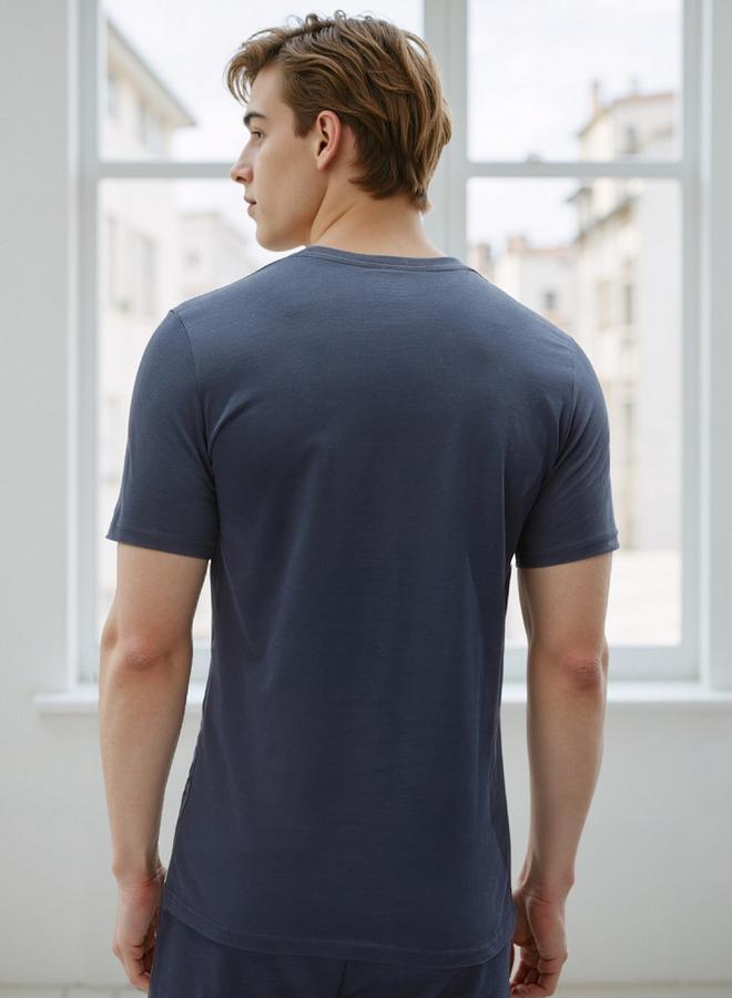 Kappa Relaxed Fit Crew Neck T-shirt with Short Sleeves - Image 3