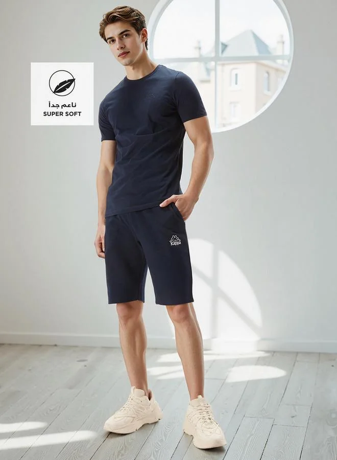 Kappa Kappa Relaxed Fit Crew Neck T-shirt with Short Sleeves