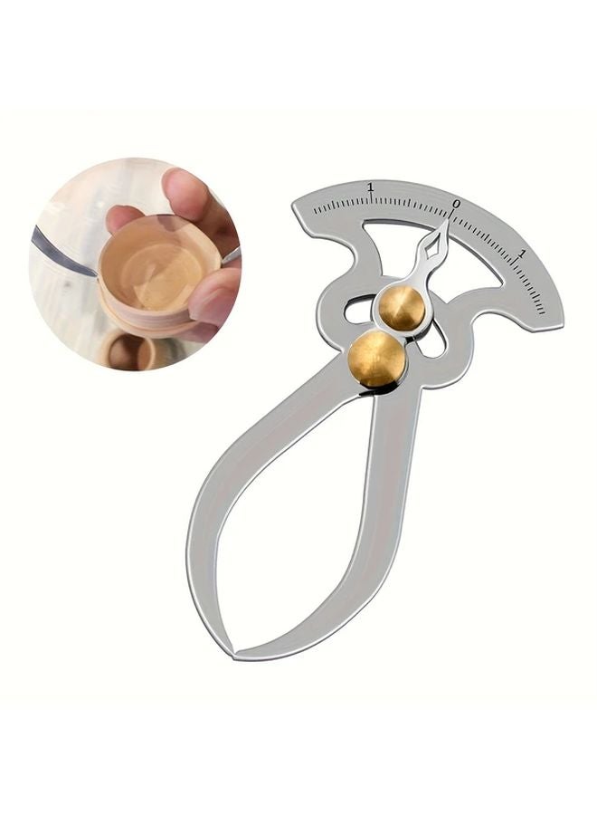 Stainless Steel Ceramic Mini Caliper 1pcs Metric Scale Precision Measuring Tool - Image 2