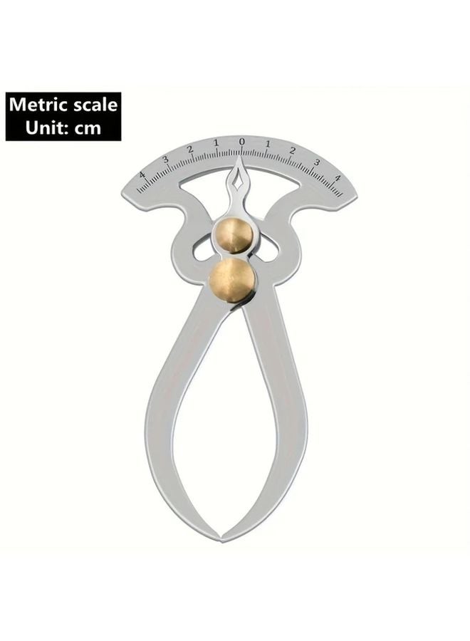 Stainless Steel Ceramic Mini Caliper 1pcs Metric Scale Precision Measuring Tool - Image 3