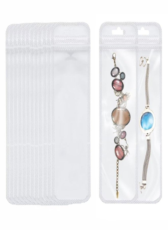 BOBECI 100 Pcs Beadable Pen Packaging Bags for Small Business, Clear Pen Bag for Bead Pens, Ziplock Smell Proof Storage Bags for Packaging Lipgloss, Jewelry, Cosmetic,Candy 2.75X8.66inch - Image 2