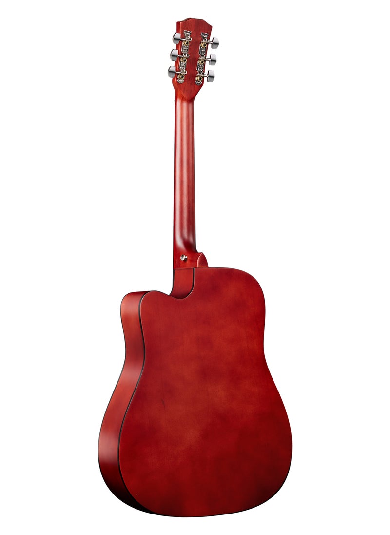 Sharpdo 41 Inch Beginner High Quality Basswood Guitar with Beginner Guitar Accessories  - Image 3
