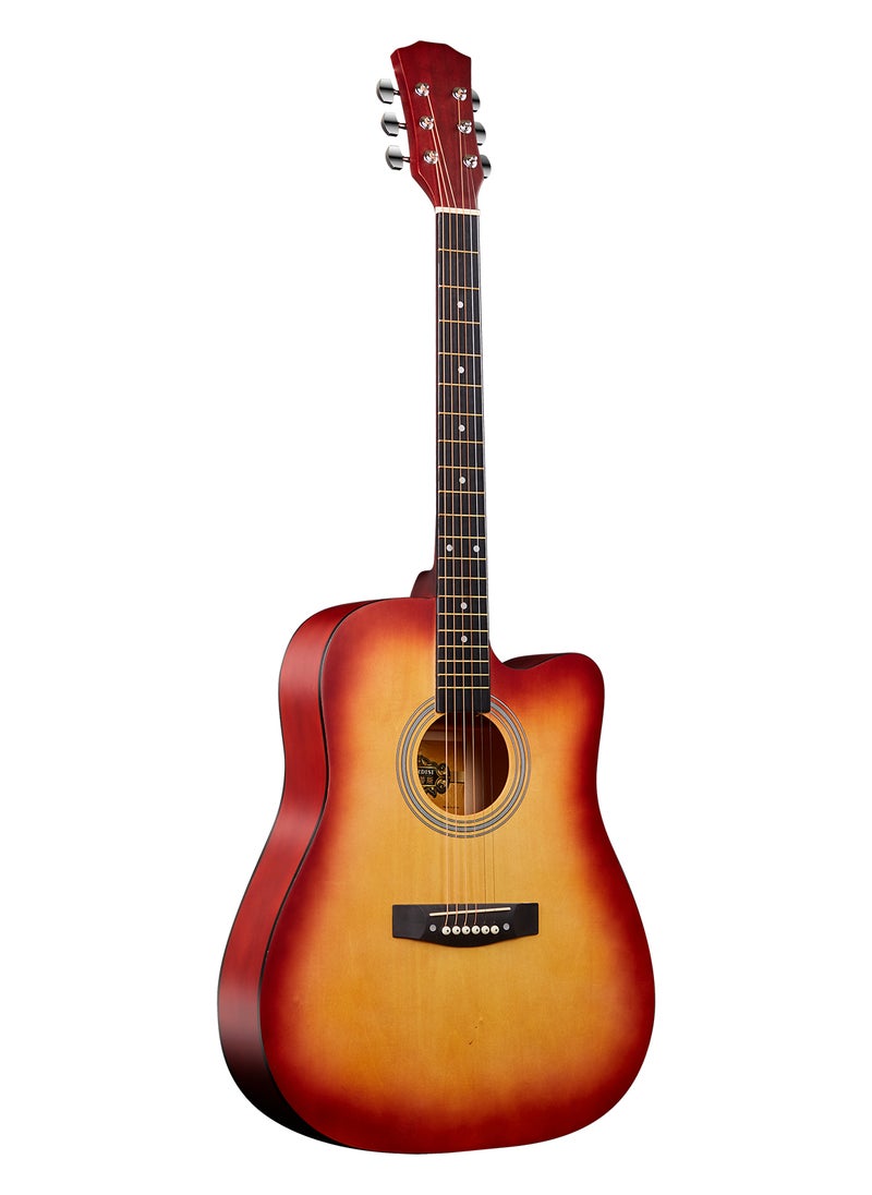 Sharpdo 41 Inch Beginner High Quality Basswood Guitar with Beginner Guitar Accessories  - Image 2