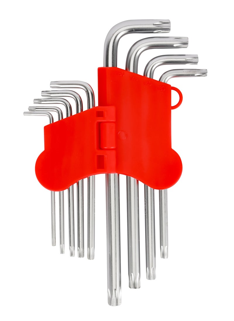 GEEPAS - Geepas Long Hex Key Set with Torx End - High-Quality, Ergonomically Designed Hex Keys for Precision Fastening and Maintenance Applications in Automotive, DIY, and Professional Work - Image 1