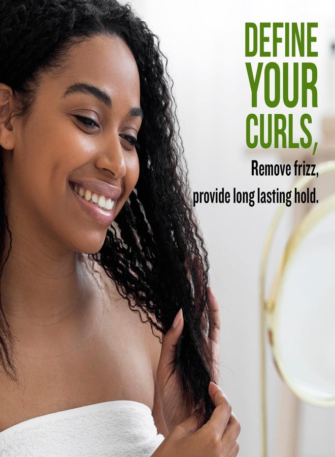Curls & Naturals Curl Defining Custard- Styling Gel W/Shea Butter, Natural Honey, and Almond Oil - Smooths and Moisturizes Hair - Curl Enhancer For Defined Styles - Hair Styling Cream - Image 5