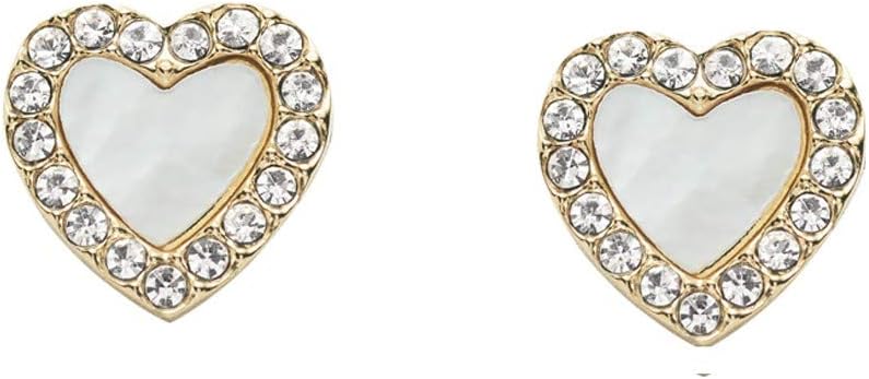 Fossil Women's Gold-Tone Vintage Glitz Stud Earring, JF03215710 - Image 1